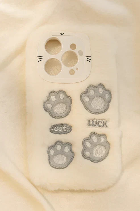 3D Furry Cartoon Phone Cases
