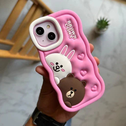 Cute 3D Character Phone Case