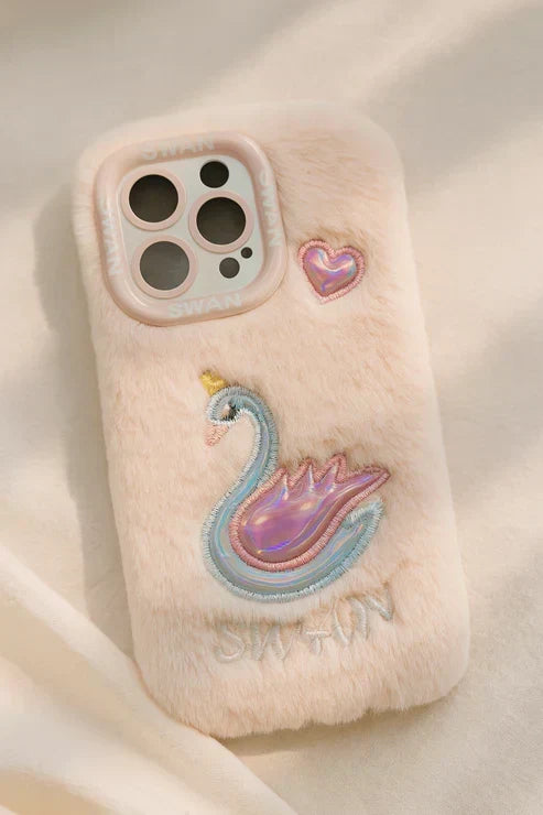 3D Furry Cartoon Phone Cases
