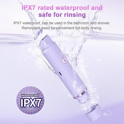 Double Head Electric Shaver – Portable IPX7 Waterproof Wet & Dry Trimmer