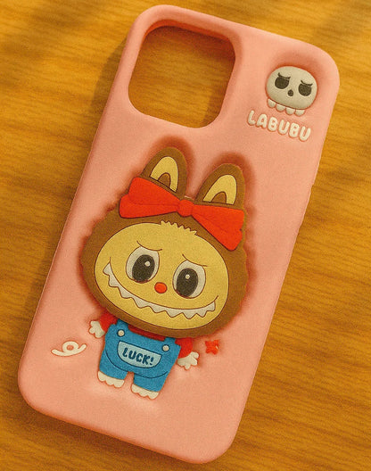 Labubu - 3D Cartoon Silicone iPhone Case