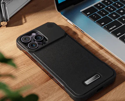 Leather Aromatherapy Cell iPhone Case