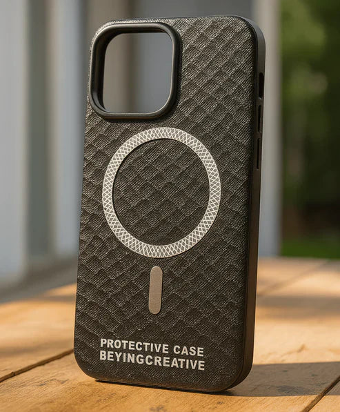 Luxury Texture MagSafe Case