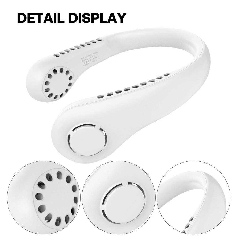 Portable Hanging Neck Fan Rechargeable - مروحة معلقة للرقبة قابلة للشحن