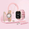 A58 Plus 6 IN 1 Smartwatch Set for (women) - طقم ساعة ذكية A58 Plus 6 في 1 (للنساء)
