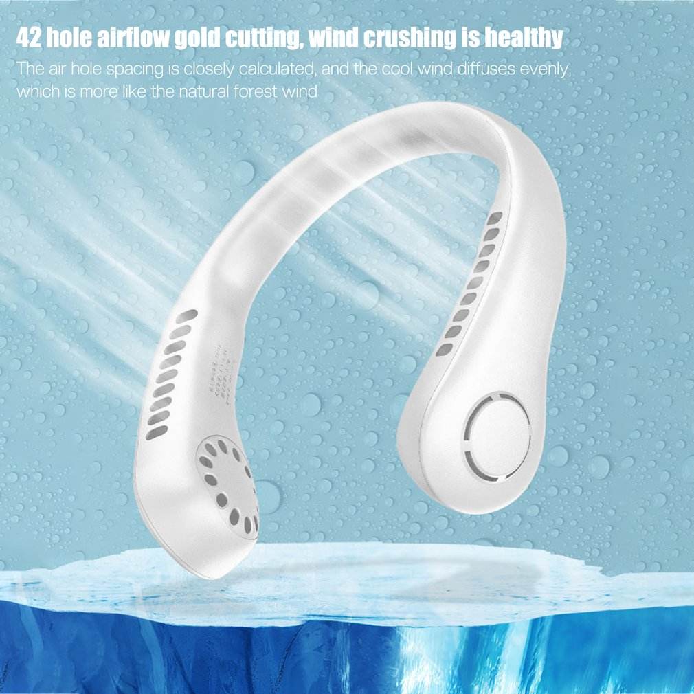 Portable Hanging Neck Fan Rechargeable - مروحة معلقة للرقبة قابلة للشحن