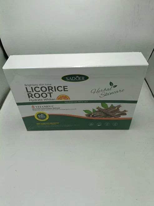 Sadoer - Licorice Root Whitening Skin Care Set