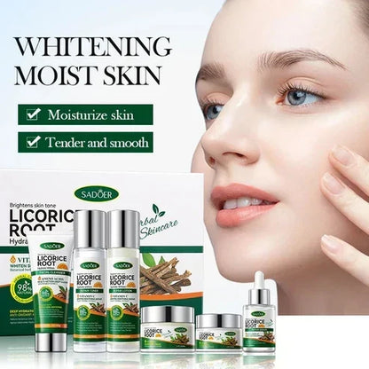 Sadoer - Licorice Root Whitening Skin Care Set